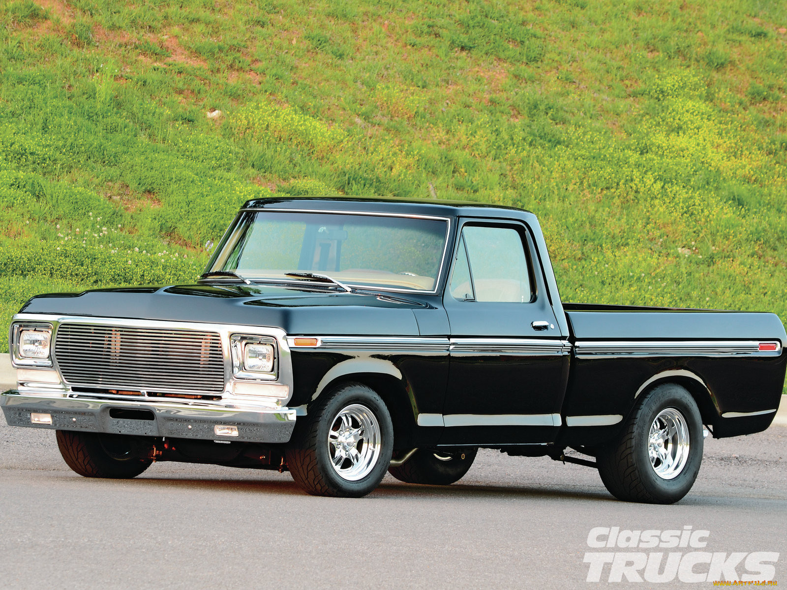 , custom, pick, up, f100